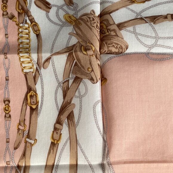 Burberry Vintage Equestrian Scarf - Picture 6 of 11